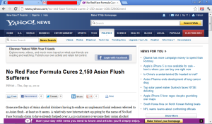 yahoo news article
